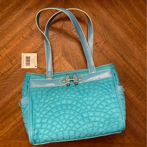 NWT Vera Bradley Teal Mini Tote